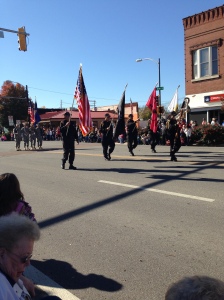 Color Guard at the Ottawa Veterans Day parade